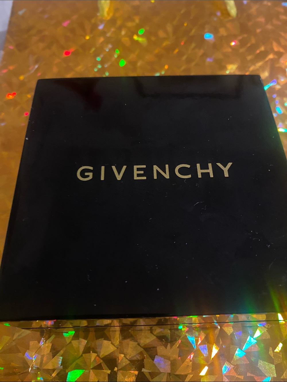 Givenchy Rose Gold Crystal Bracelet with Matching Crystal Drop Earrings - Picture 2 of 3